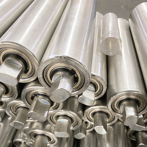 ส่วนประกอบสายพานลำเลียงลูกกลิ้งเครื่องกลที่มีความแม่นยำสูง