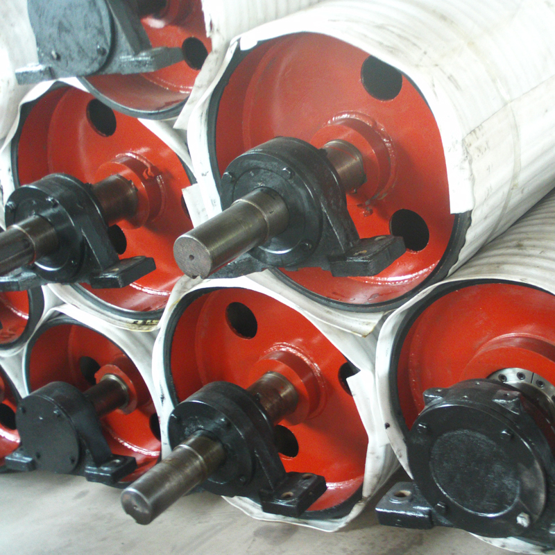 สายพานลำเลียงแบบ Heavy Duty Drive Drum Pulley