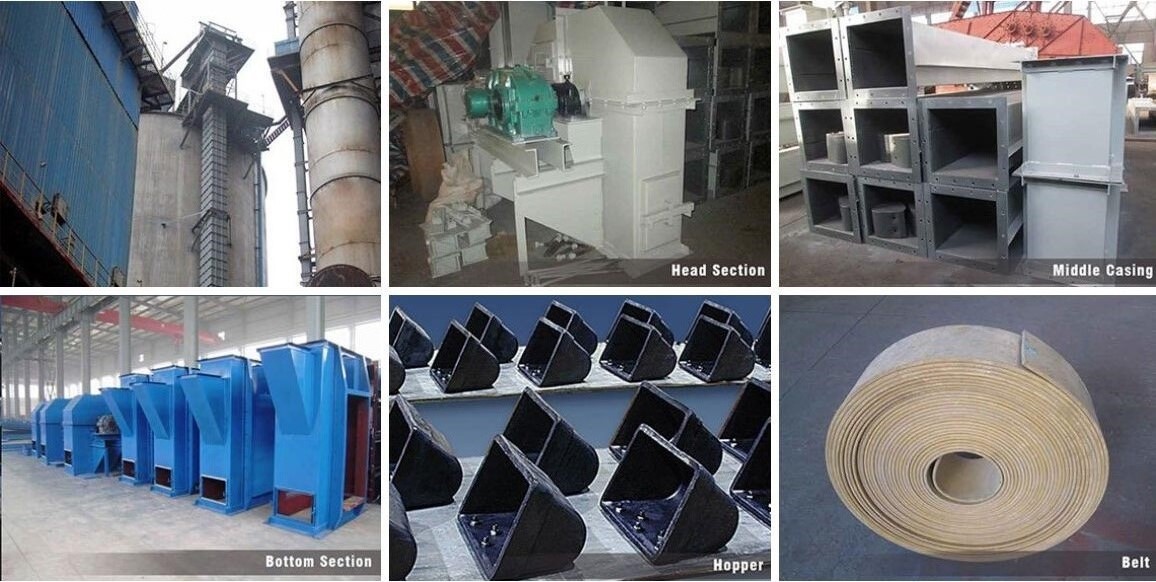 รายละเอียดลิฟท์ถังสายพาน