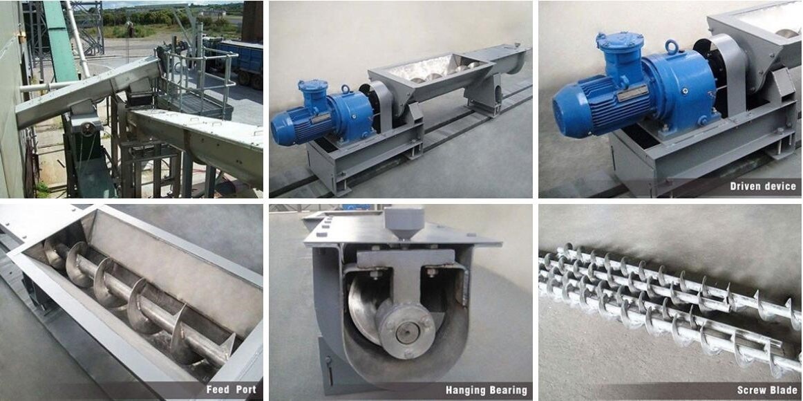 คุณสกรูรายละเอียดสายพานลำเลียง